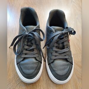 Levi's Gray Lace-up Boys Sneakers Size 3
